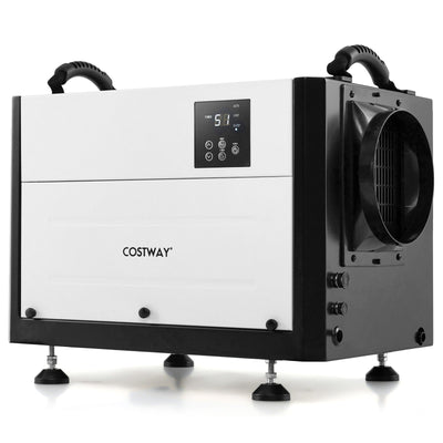 124 Pint Crawl Space Dehumidifier with 3 Modes and 24H Timer