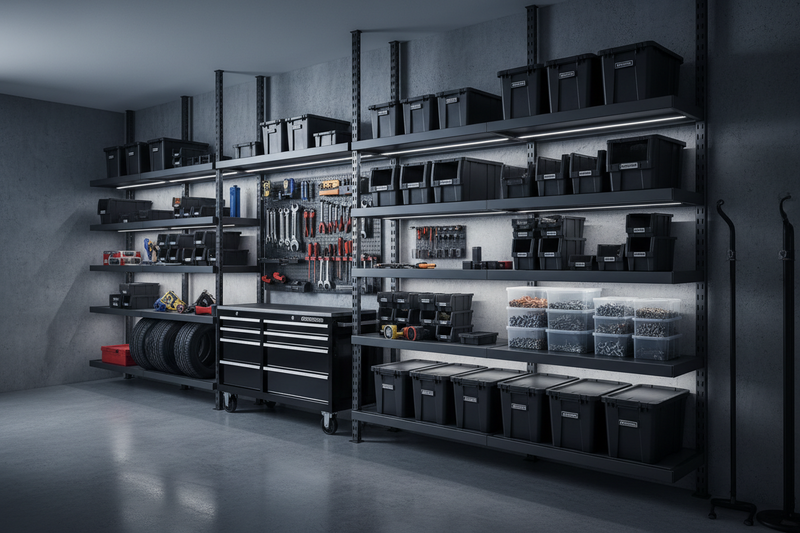 Garage Wall Shelving