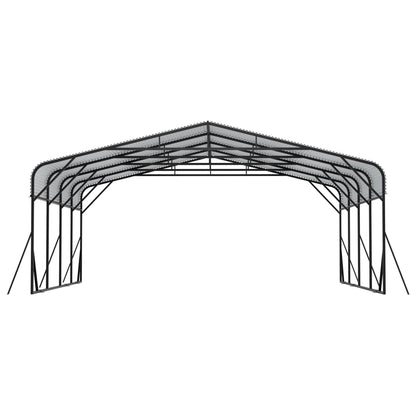 Heavy Duty Carport, All Weather Shelter - Black