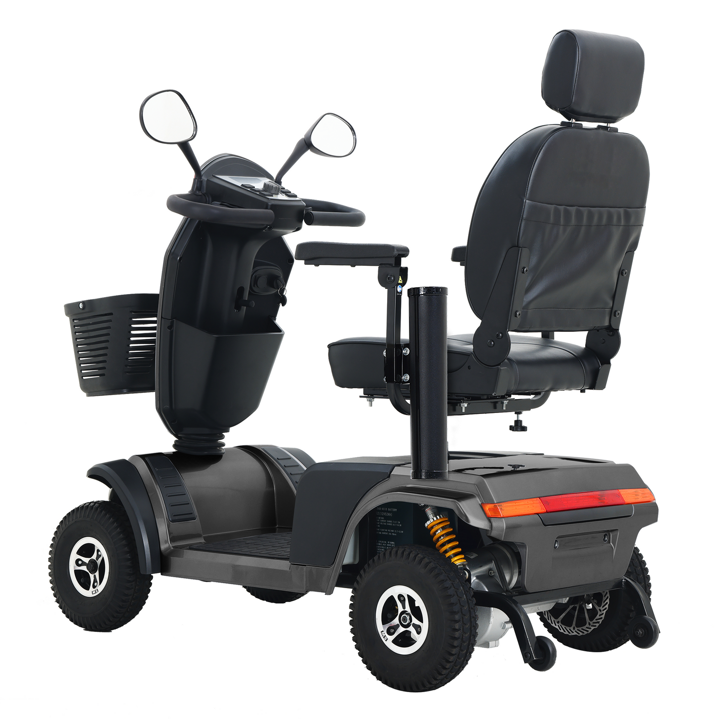 S500-Black Heavy Duty Mobility Scooter