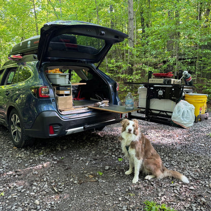 Swing Away Hitch Cargo Carrier & Bike Rack for SUVs, Trucks & RVs | rucRak GUNNY