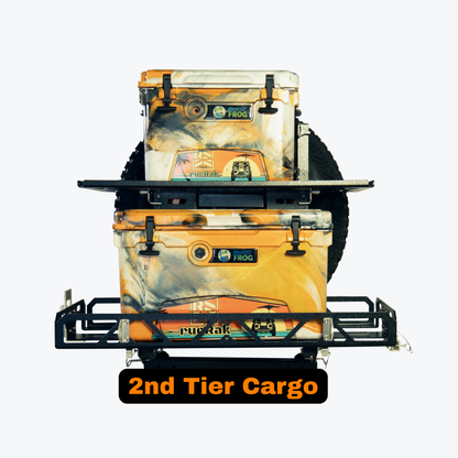 Swing Away Hitch Cargo Carrier & Bike Rack for SUVs, Trucks & RVs | rucRak GUNNY