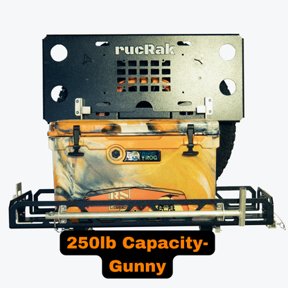 Swing Away Hitch Cargo Carrier & Bike Rack for SUVs, Trucks & RVs | rucRak GUNNY