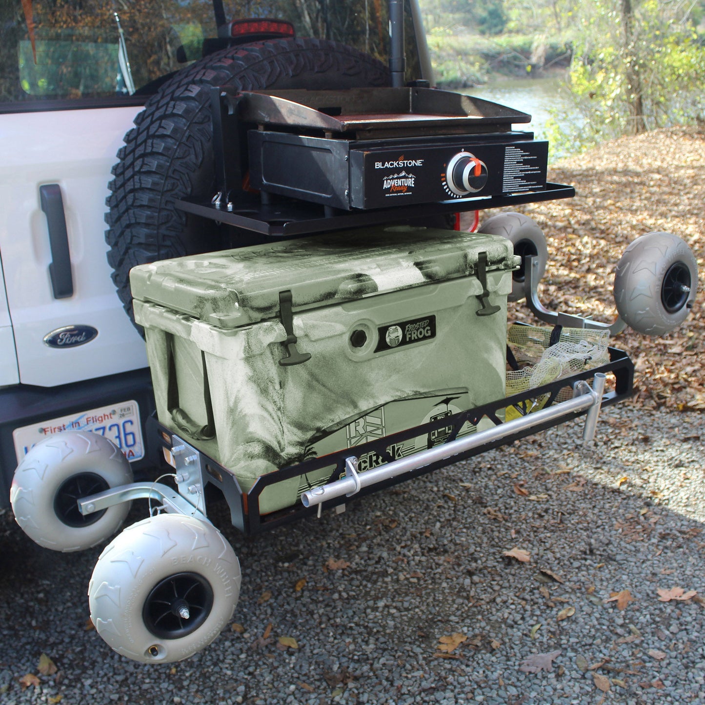 Bronco Raptor (2022-2026) Cargo Rack & Bike Carrier | rucRak Grunt