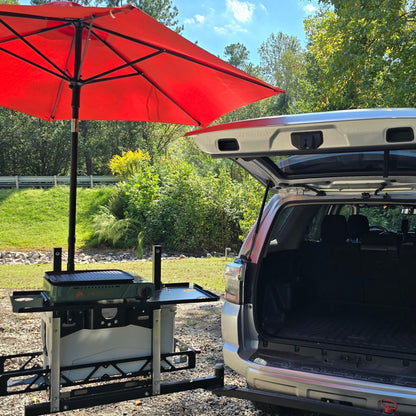 Swing Away Hitch Cargo Carrier & Bike Rack for SUVs, Trucks & RVs | rucRak GUNNY