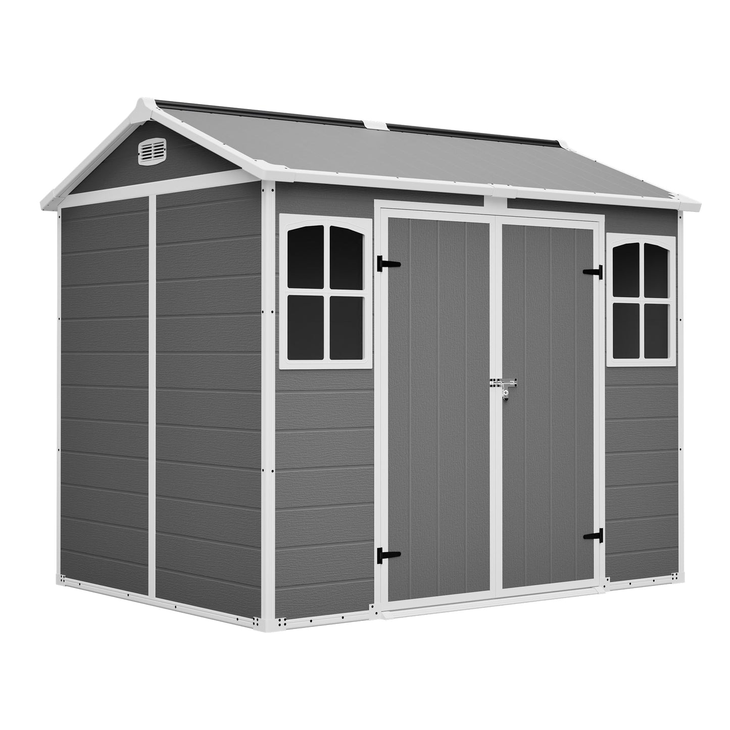 Plastic Utility Shed 8x6 ft with Floor