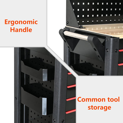 Automobile Repair Heavy-duty Tool Cart with 7+12 Drawers