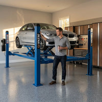 Dezar Skyline 4P Elite Four-Post Alignment Lift — Lifestyle