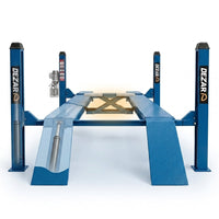 Dezar Skyline 4P Elite Four-Post Alignment Lift — How It Works
