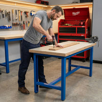 ForgeLine Precision Work Bench — Lifestyle