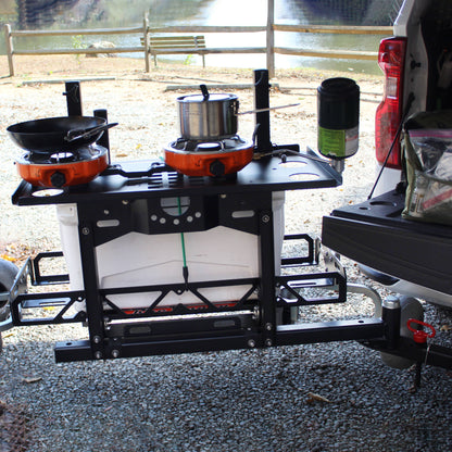 Swing Away Hitch Cargo Carrier & Bike Rack for SUVs, Trucks & RVs | rucRak GUNNY