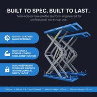 Lander ProLift S55 Low-Profile Scissor Lift — Results & Stats
