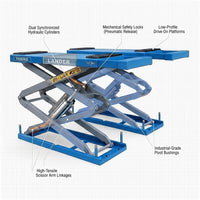 Lander ProLift S55 Low-Profile Scissor Lift — How It Works