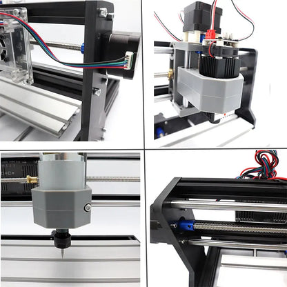 CNC Router 3018 Upgrade Mini CNC Milling Machine with GRBL 1.1 ER11 3 Axis Controller with Offline for Wood Engraving