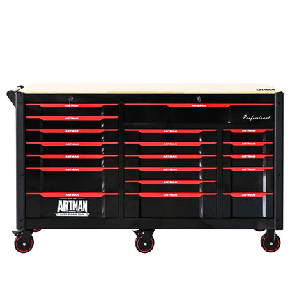 Automobile Repair Heavy-duty Tool Cart with 7+12 Drawers
