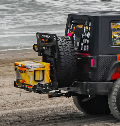 Jeep Wrangler JL (2018-2026) Cargo Carrier & Bike Rack | rucRak Grunt