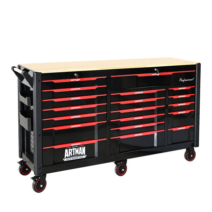 Automobile Repair Heavy-duty Tool Cart with 7+12 Drawers