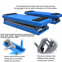 Automotive Scissor Lift Engineered for Professional Use, Twin-Scissor Design, Synchronized Hydraulics, 5,500 Lb