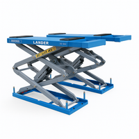 Automotive Scissor Lift Engineered for Professional Use, Twin-Scissor Design, Synchronized Hydraulics, 5,500 Lb