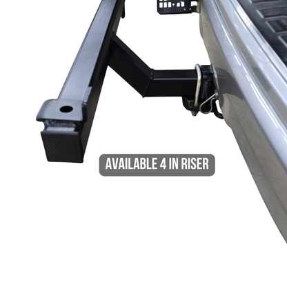 Swing Away Hitch Cargo Carrier & Bike Rack for SUVs, Trucks & RVs | rucRak GUNNY